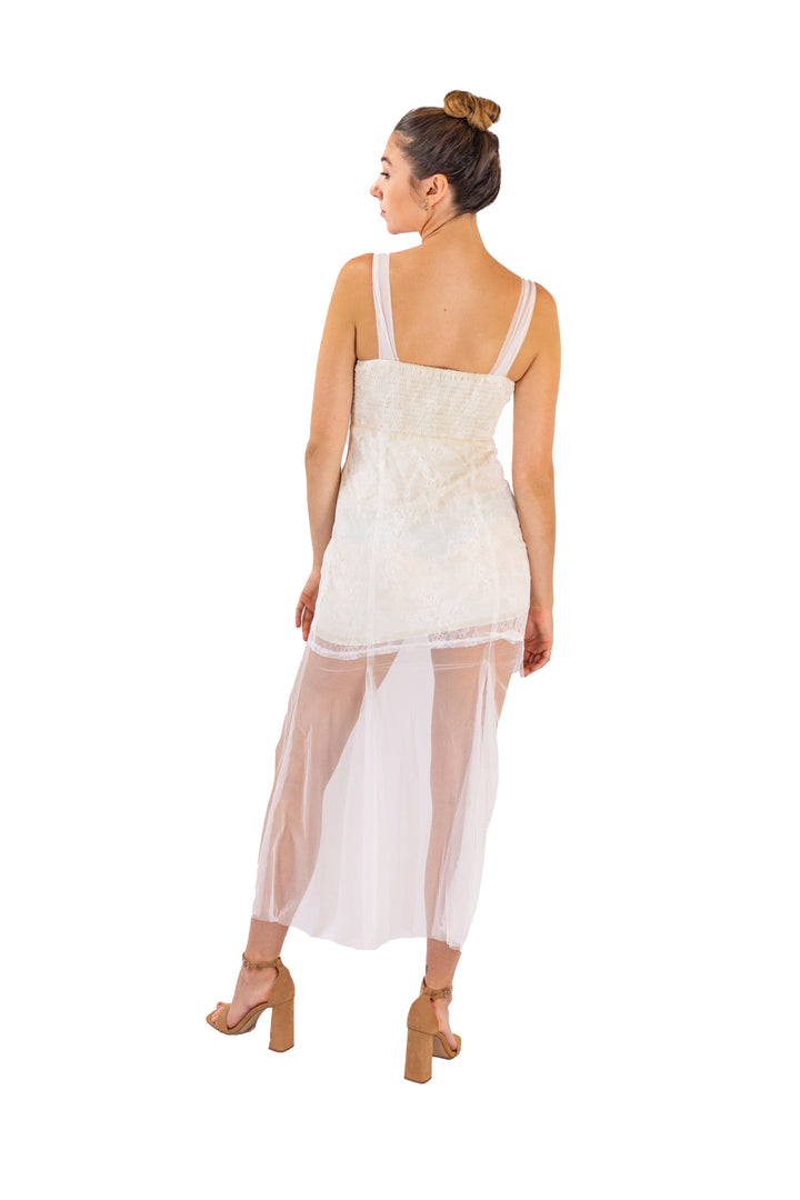 White Lace Dress