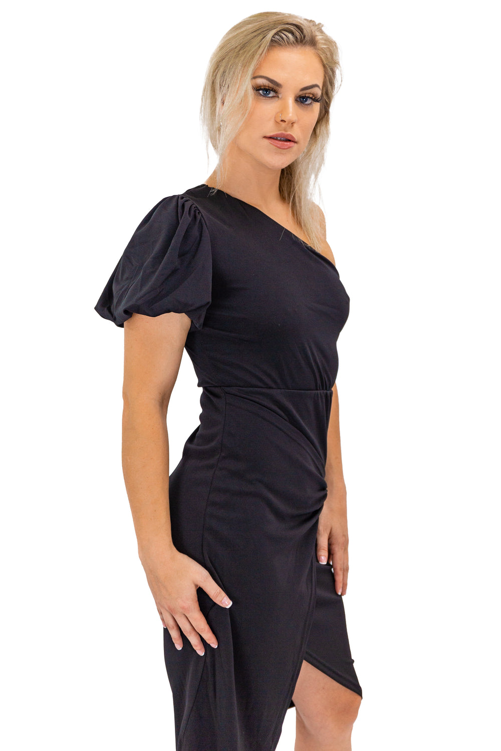 Bodycon Party Ensemble One-shoulder Dress
